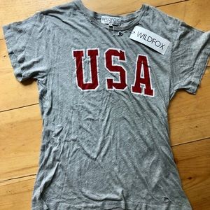 NWT Wildfox USA T-shirt